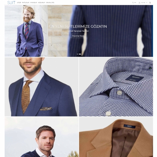 Suit E-Ticaret Teması